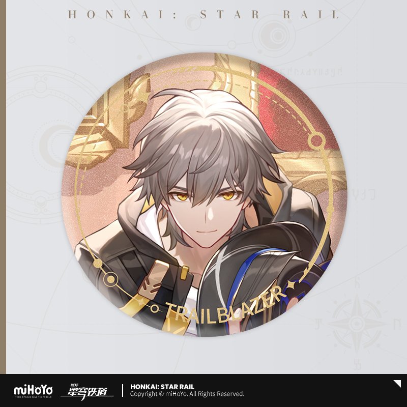 Honkai: Star Rail Official Art Serie Metall-Abzeichen: The Harmony