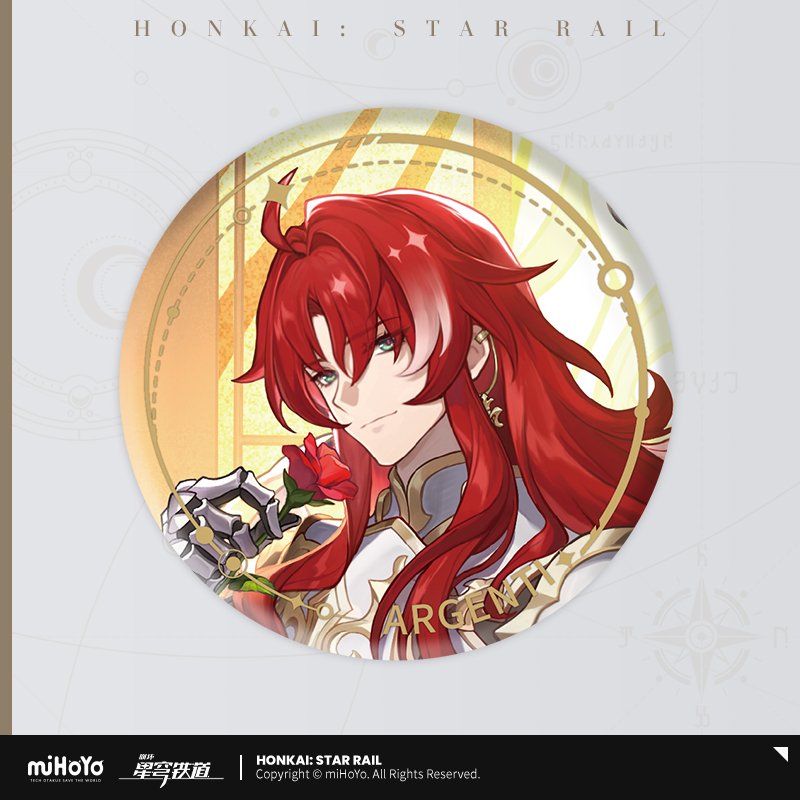 Honkai: Star Rail Official Art Serie Metall-Abzeichen: The Erudition