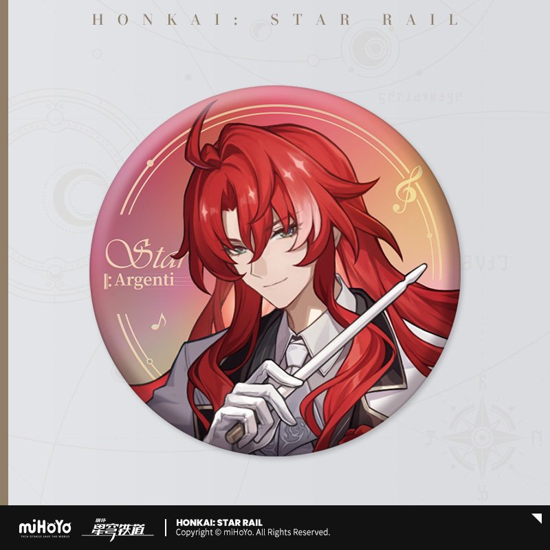 Honkai: Star Rail 2024 Star Rail Live Serie Metall-Abzeichen