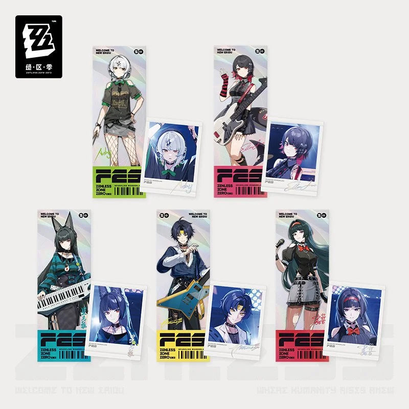 Zenless Zone Zero 2025 FES Animation CM Series Laser Ticket Set