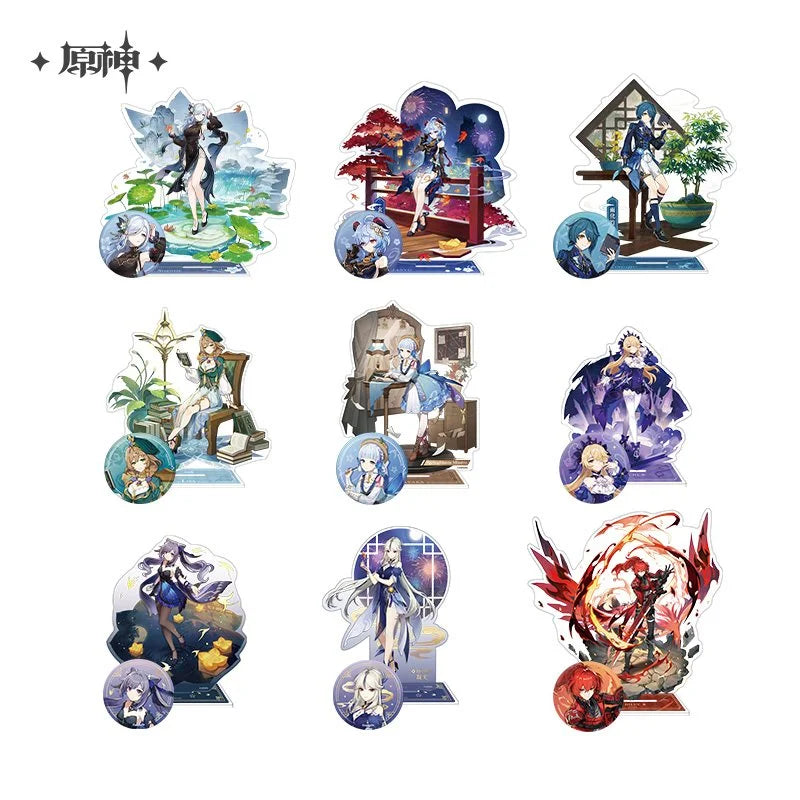 Genshin Impact Teyvat Fashion Series Tin Badges