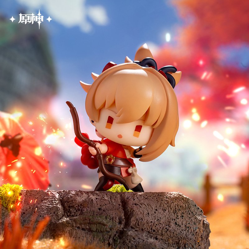 Genshin Impact &quot;Battle Stance&quot; Character Blindbox Figurine: Inazuma Series