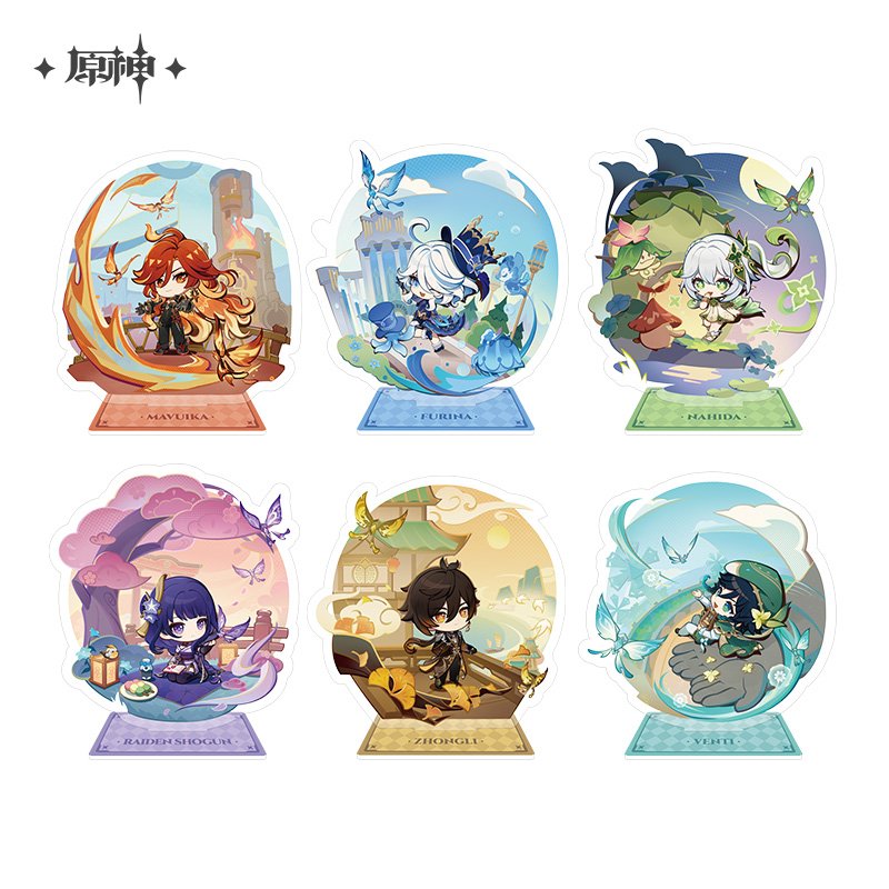 Genshin Impact Teyvat Expo Series Chibi Merchandise