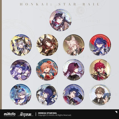 Honkai: Star Rail Official Art Serie Metall-Abzeichen: The Nihility