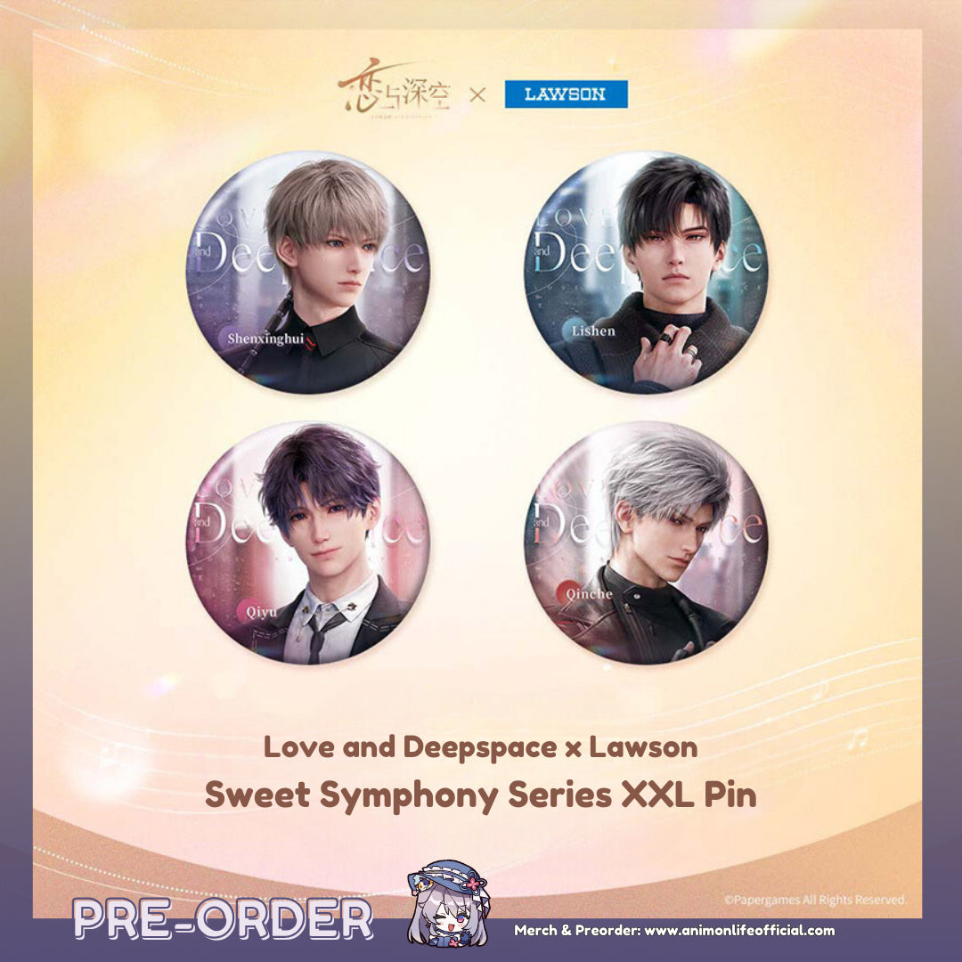 Love and Deepspace x Lawson Sweet Symphony Series XXL Pin