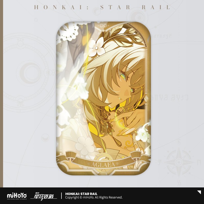Honkai: Star Rail Amphoreus Saga of Heroes Serie Abzeichen(rechteckig)