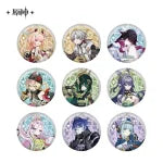 Genshin Impact Nod-Krai Theme Series A Nocturne of the Far North Tin Badges