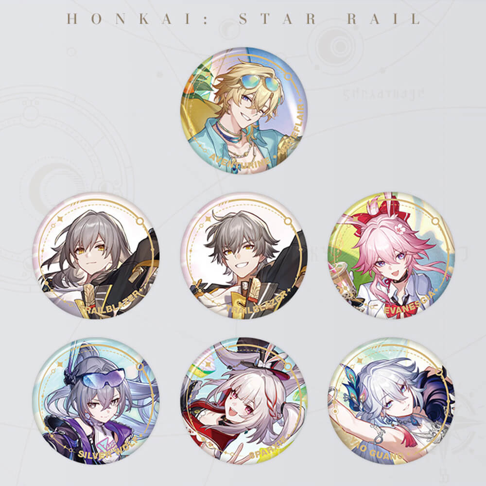 Honkai: Star Rail Official Art Series Metal Pin: Elation Path