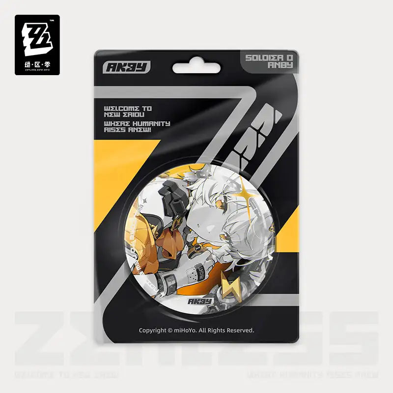 Zenless Zone Zero Mindscape Cinema Series Reflective Badge Unknown Faction