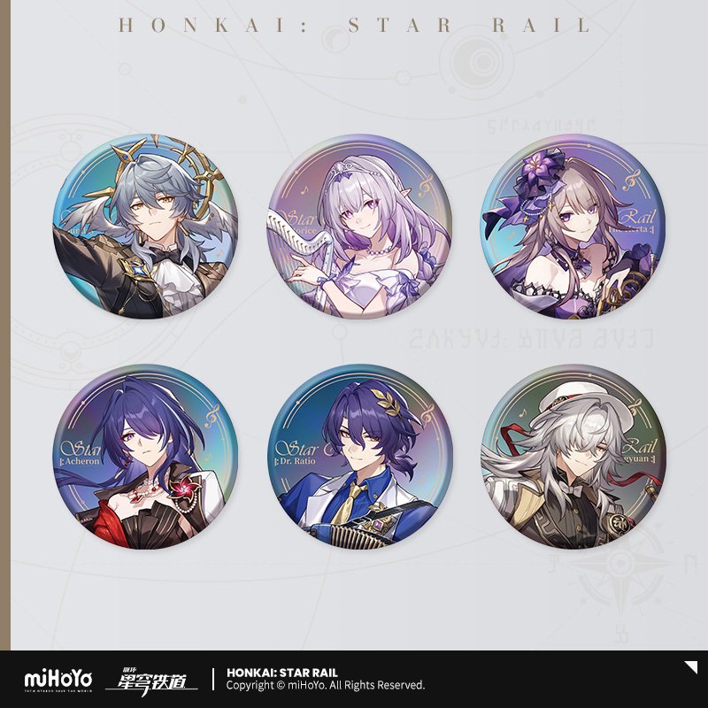 Honkai: Star Rail 2025 Star Rail Live Serie Abzeichen