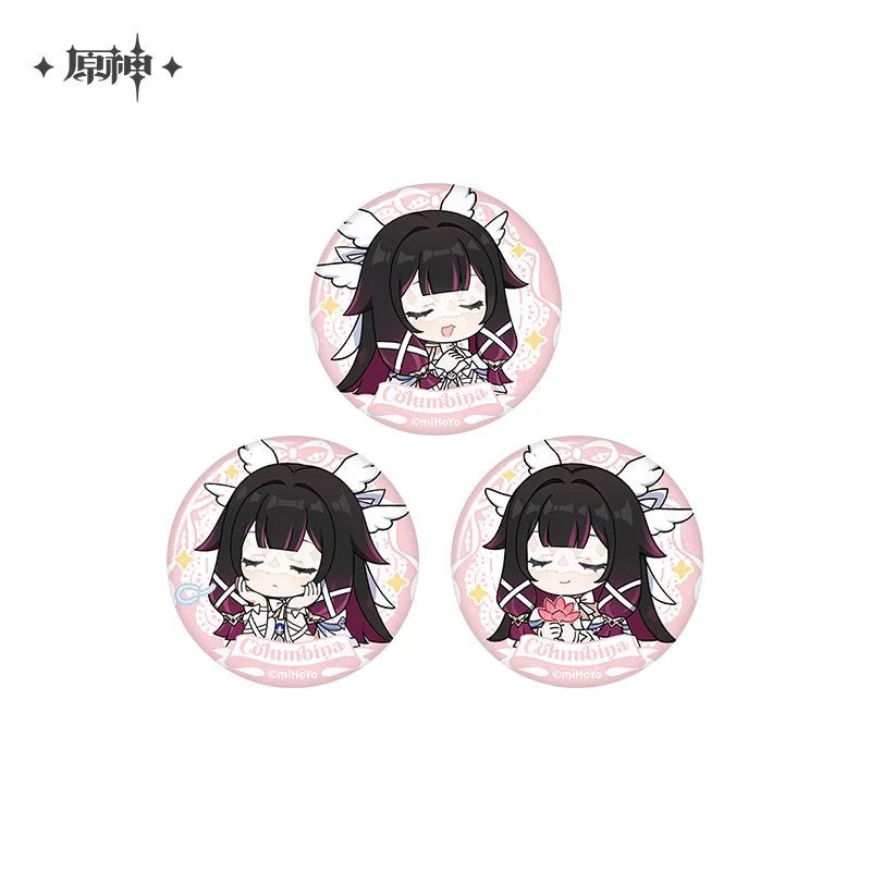 Genshin Impact Blessing of the Welkin Moon Series Columbina Theme Pin Blindbox