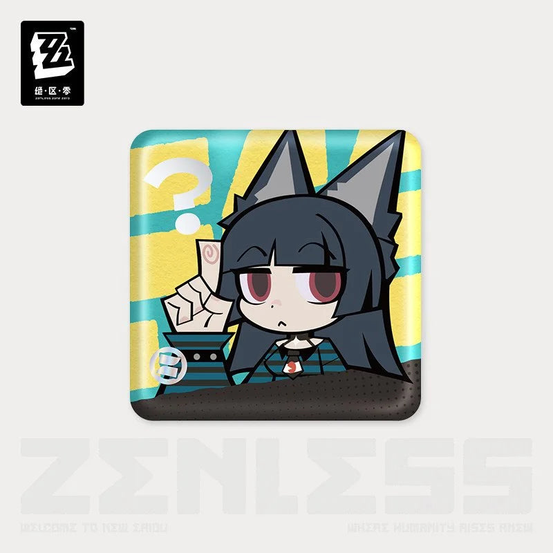 Zenless Zone Zero 2025 FES Animation CM Series Tin Badges Blind Box