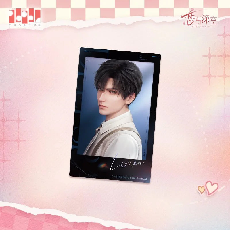 Love and Deepspace Whisper by the Heart Series Polaroid-Style Card Set