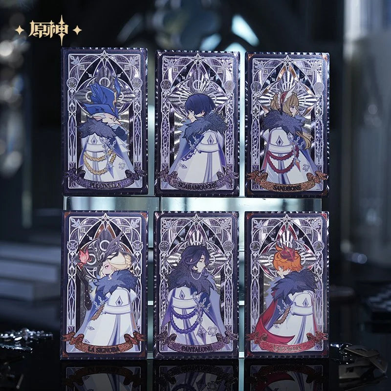 Genshin Impact Frost and Flame Series Refraction Card Blindbox