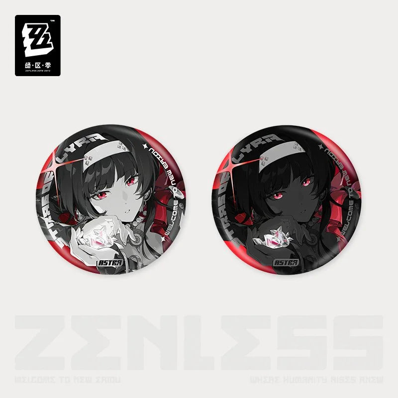 Zenless Zone Zero Mindscape Cinema Series Reflective Badge Stars of Lyra