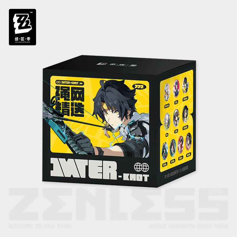 Zenless Zone Zero Inter-Knot Selected Series Tinplate Badge Blind Box Vol.1