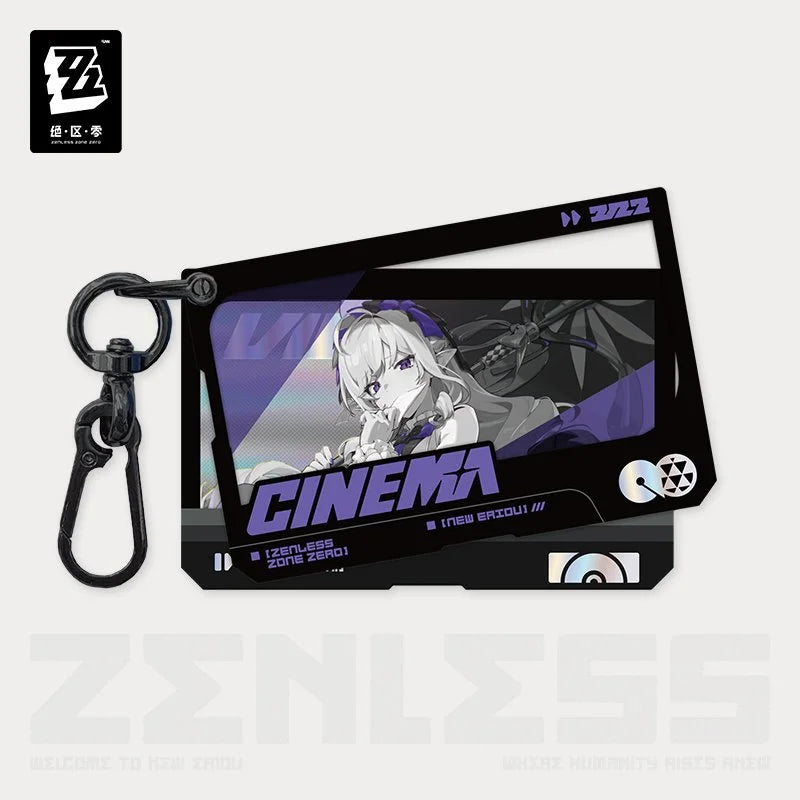 Zenless Zone Zero Mindscape Cinema Series Double Layer Acrylic Keychain Mockingbird