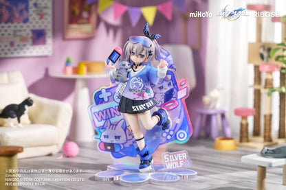 Honkai: Star Rail Little One and Cat Series Silver Wolf Figure