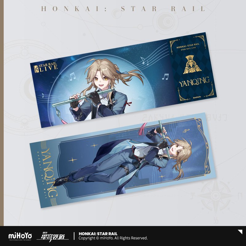 Honkai: Star Rail 2024 Star Rail LIVE Series Laser Ticket