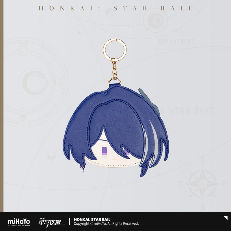 Honkai: Star Rail Chibi Plush Serie Kartenetui aus PU-Leder