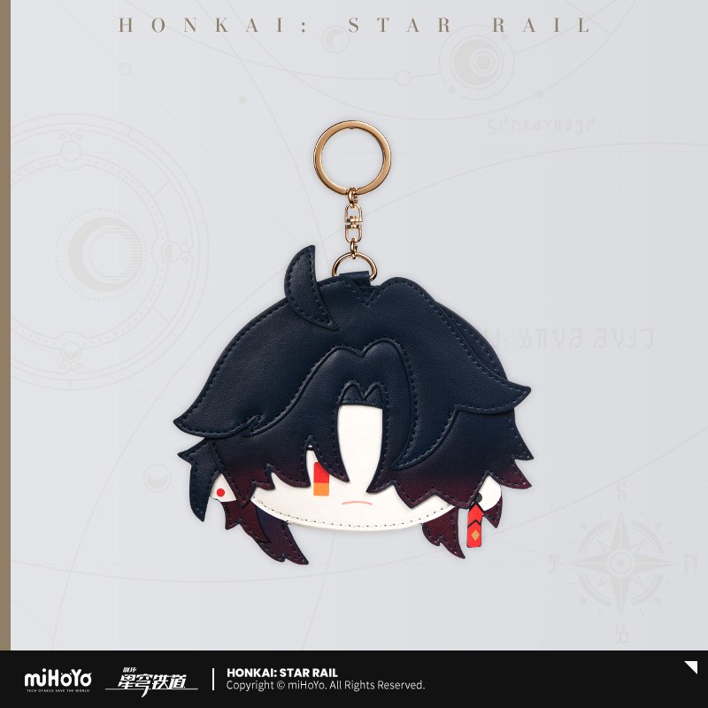 Honkai: Star Rail Chibi Plush Serie Kartenetui aus PU-Leder