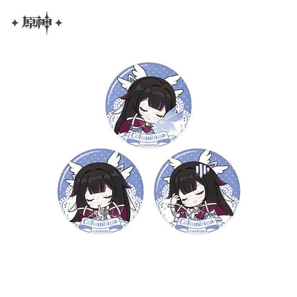 Genshin Impact Blessing of the Welkin Moon Series Columbina Theme Pin Blindbox