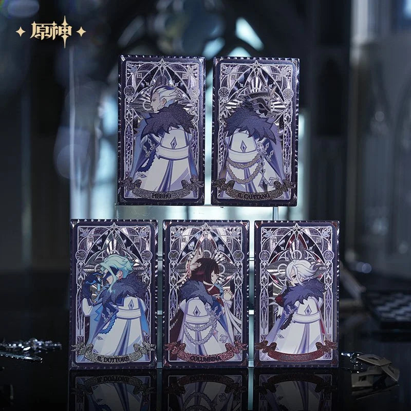 Genshin Impact Frost and Flame Series Refraction Card Blindbox