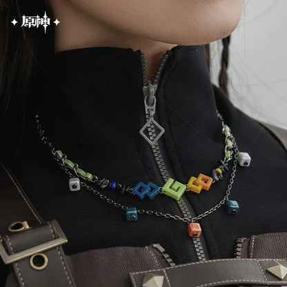 Genshin Impact Kinich Theme Double Layer Short Necklace