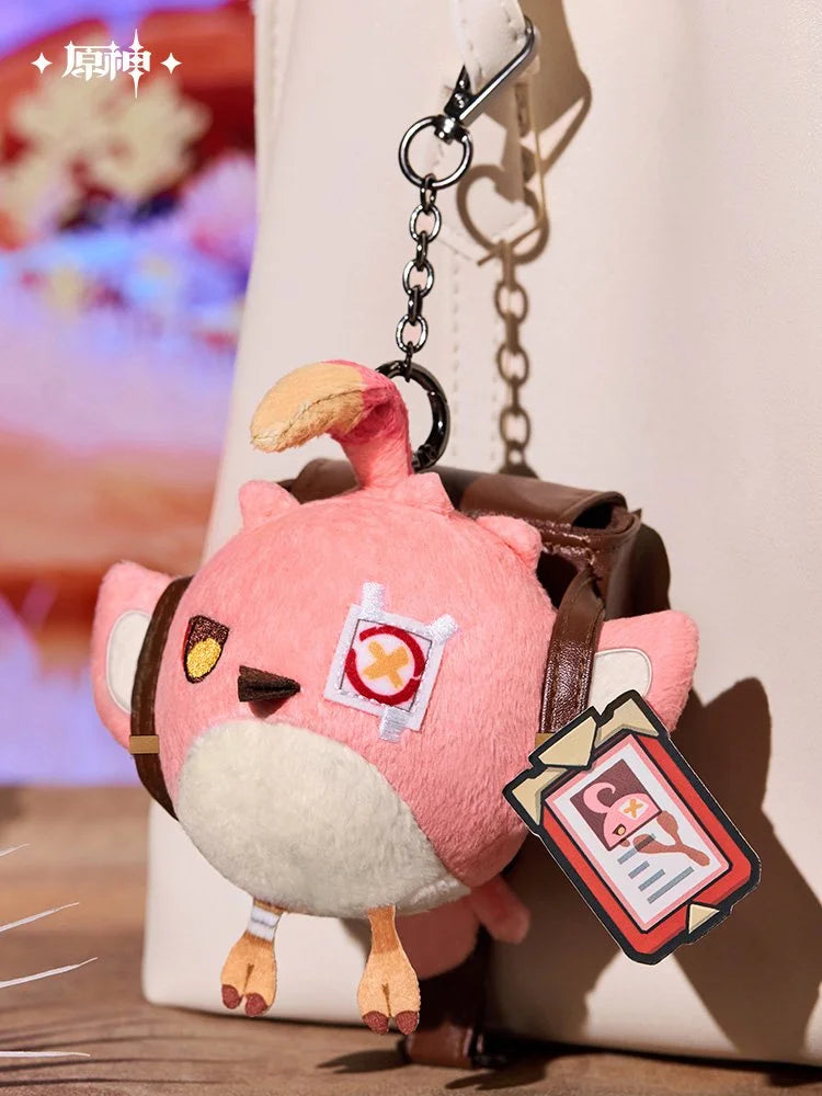 Genshin Impact Cacucu Sound Making Plush Keychain
