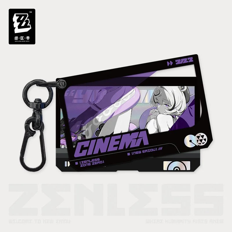 Zenless Zone Zero Mindscape Cinema Series Double Layer Acrylic Keychain Unknown Faction