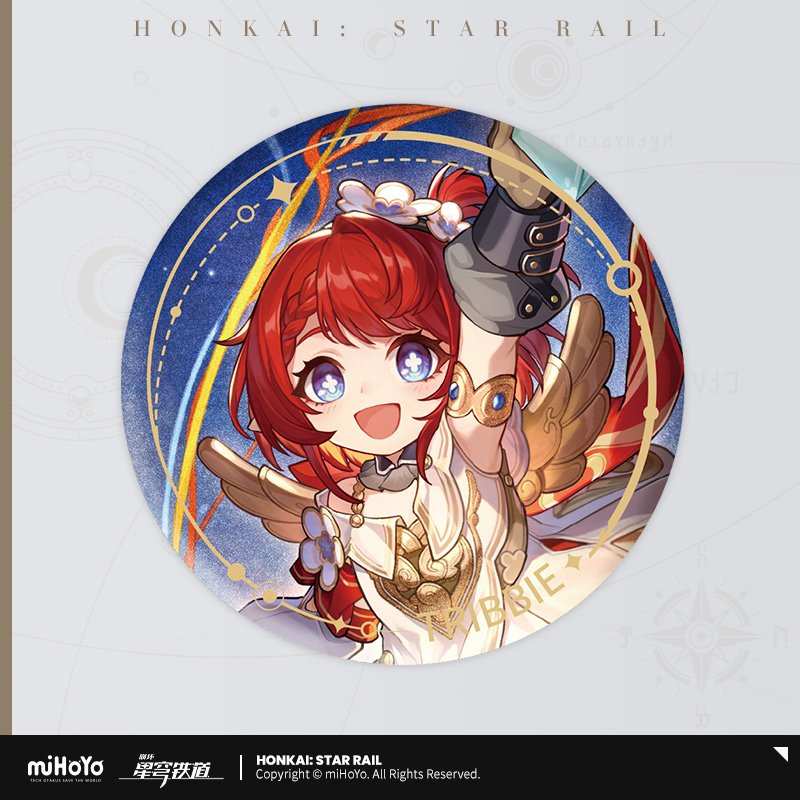 Honkai: Star Rail Official Art Serie Metall-Abzeichen: The Harmony