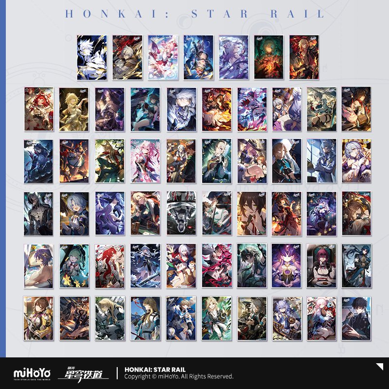 Honkai: Star Rail Light Cone Series Acryl-Shikishi-Board