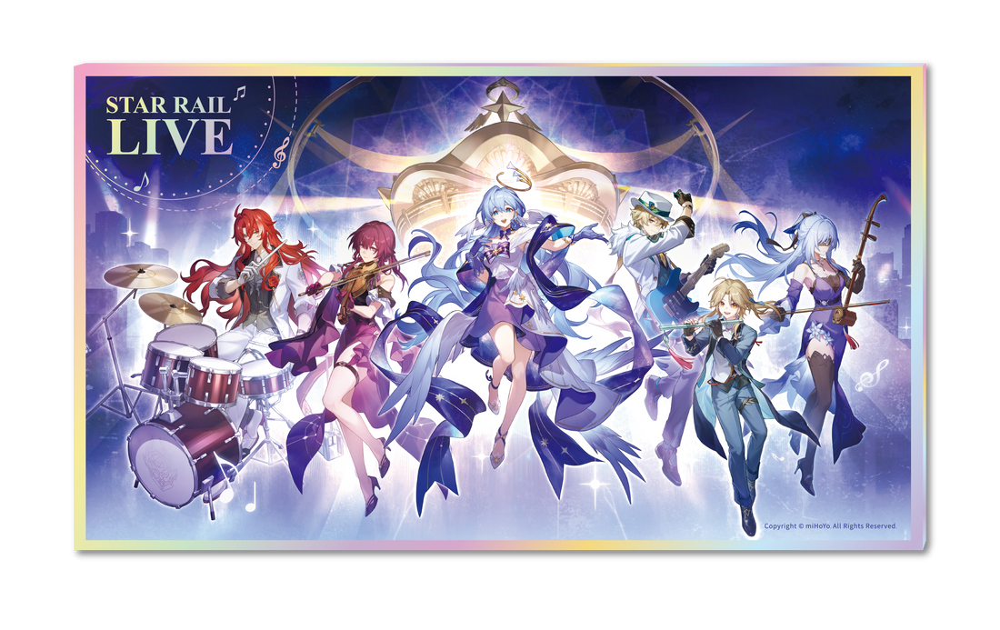 Honkai: Star Rail 2024 Star Rail LIVE Acryl Shikishi Board