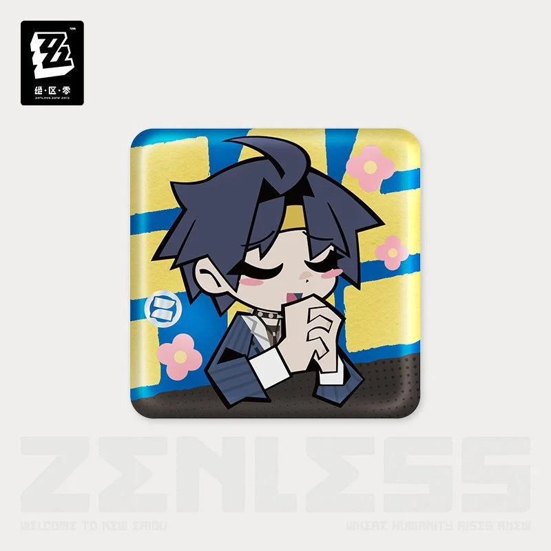 Zenless Zone Zero 2025 FES Animation CM Series Tin Badges Blind Box