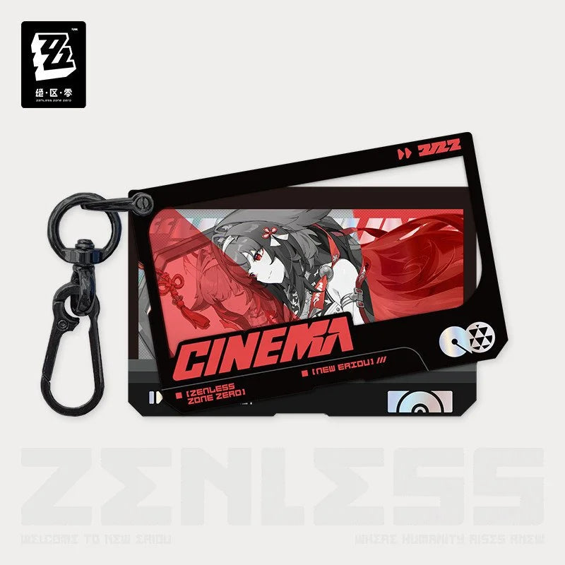 Zenless Zone Zero Mindscape Cinema Series Double Layer Acrylic Keychain Yunkui Summit