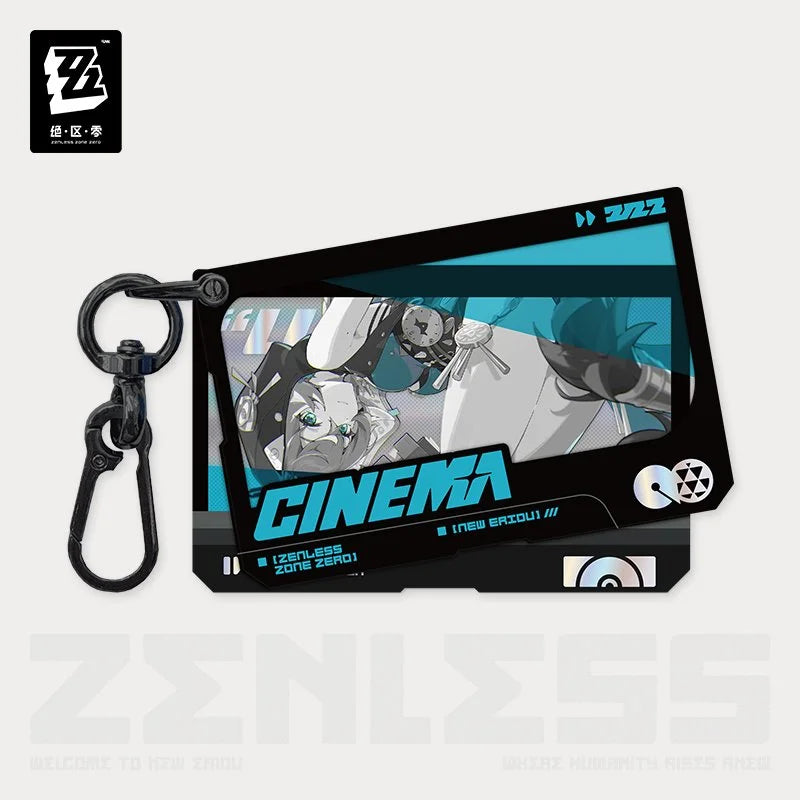 Zenless Zone Zero Mindscape Cinema Series Double Layer Acrylic Keychain Unknown Faction