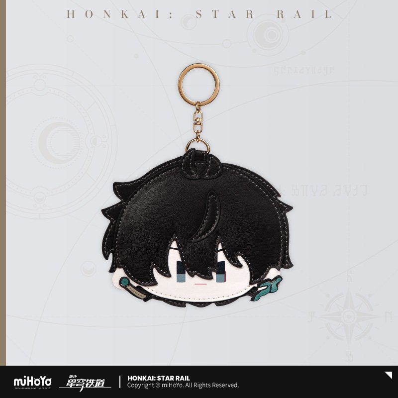 Honkai: Star Rail Chibi Plush Serie Kartenetui aus PU-Leder