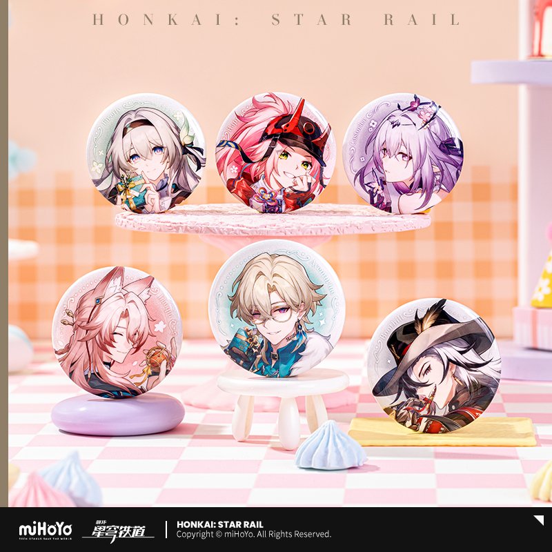 Honkai: Star Rail Cosmic Candy House Serie Holografisches Abzeichen Vol 3.0