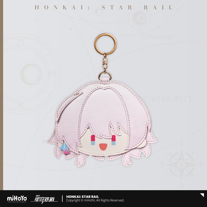 Honkai: Star Rail Chibi Plush Serie Kartenetui aus PU-Leder