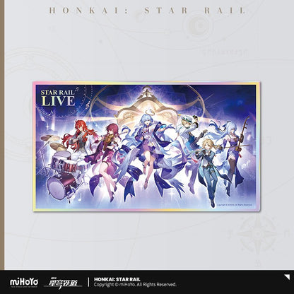 Honkai: Star Rail 2024 Star Rail LIVE Acrylic Shikishi Board