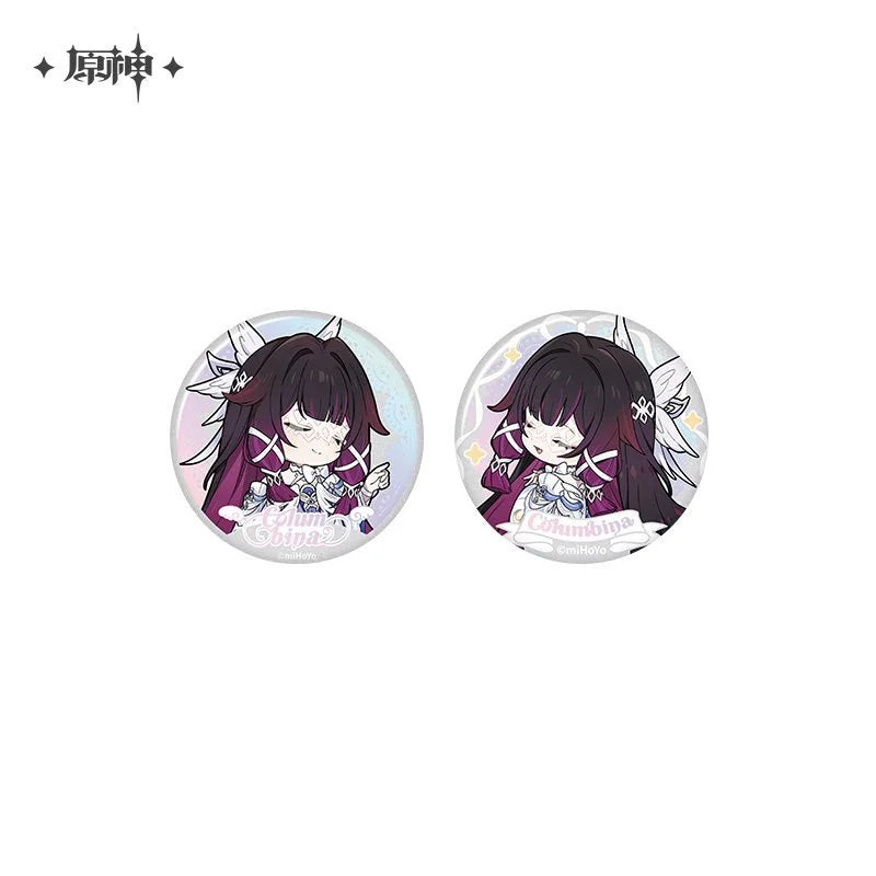 Genshin Impact Blessing of the Welkin Moon Series Columbina Theme Pin Blindbox