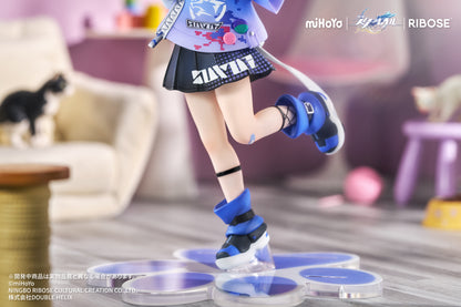 Honkai: Star Rail Little One and Cat Series Silver Wolf Figure