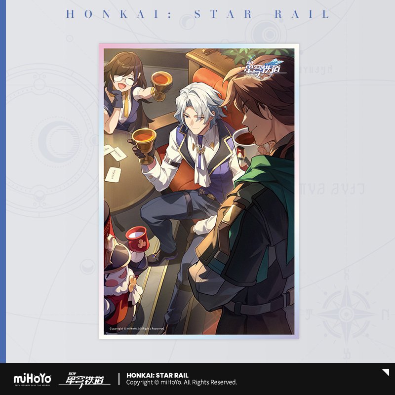 Honkai: Star Rail Light Cone Series Acryl-Shikishi-Board