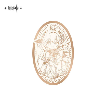 Genshin Impact Anniversary Celebration Series Mirror Surface Pin Button Badge