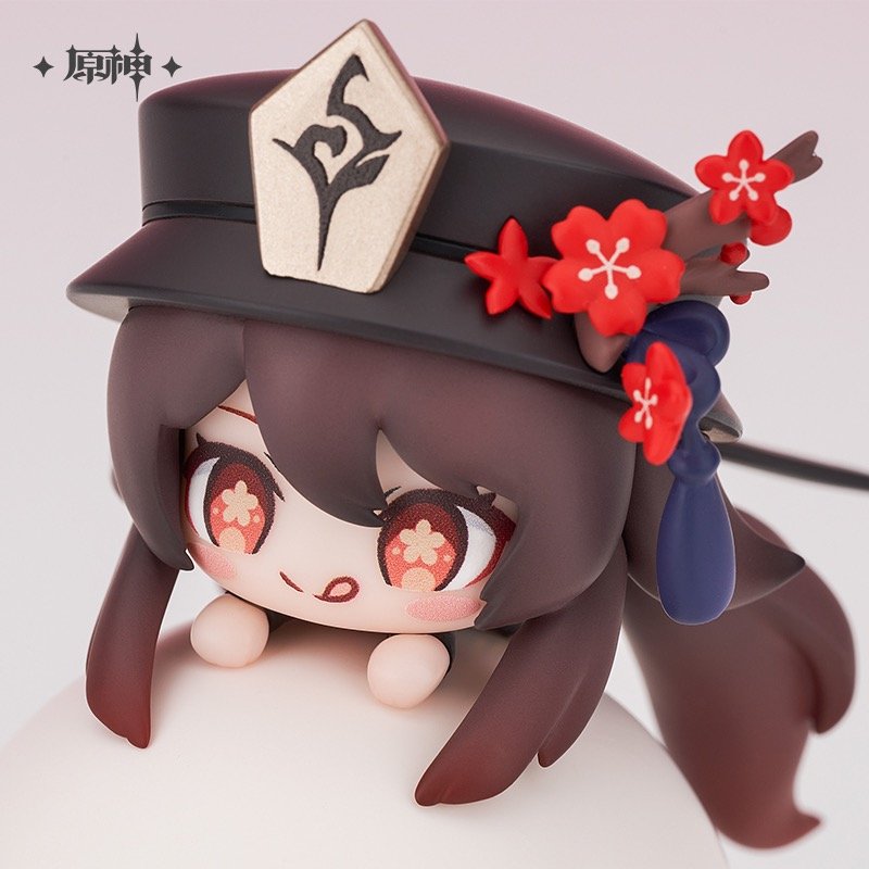 Genshin Impact Happy Shake Springy Swing Chibi Yurayura Stand HuTao Figur