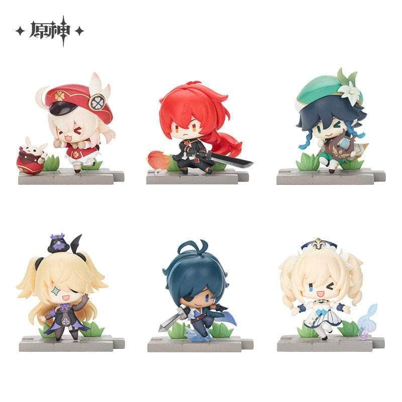 Genshin Impact &quot;Battle Stance&quot; Character Blindbox Figurine: Mondstadt