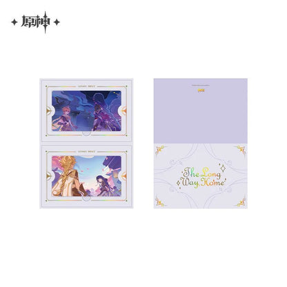 Genshin Impact The Long Way Home Series Tin Badges Card Set