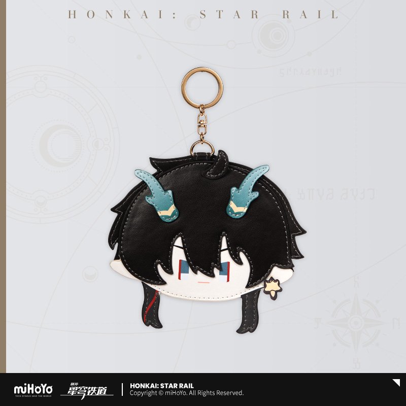 Honkai: Star Rail Chibi Plush Serie Kartenetui aus PU-Leder