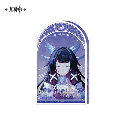 Genshin Impact Moonlit Ballad of The Night Series Thick Acrylic Display Block