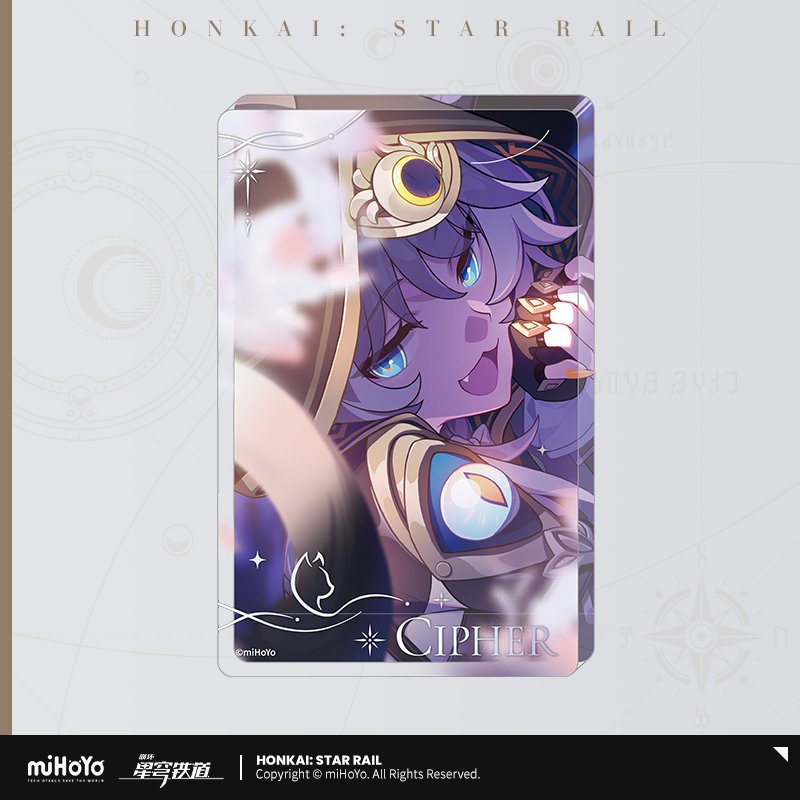 Honkai: Star Rail Amphoreus Saga of Heroes Series Acrylic Block